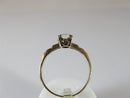 14K Yellow Gold Setting Size 6.75 Promise Ring or Setting 1 Carat Sapphire - Just Stuff I Sell