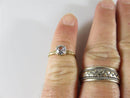 14K Yellow Gold Setting Size 6.75 Promise Ring or Setting 1 Carat Sapphire - Just Stuff I Sell