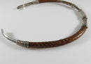 Vintage Sterling Silver Snake Skin Solid Sterling Mexico Choker Necklace - Just Stuff I Sell
