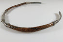 Vintage Sterling Silver Snake Skin Solid Sterling Mexico Choker Necklace - Just Stuff I Sell