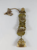 Gold Washed Lions Head Pocket Watch Chain & Watch Fob - Just Stuff I Sell