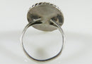 Mother of Pearl Red Cardinal Bird Ring Native American Zuni Sterling Silver Size 5.75 - Just Stuff I Sell