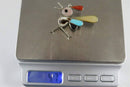 Lovely Zuni Caroline Edaakie Sterling Silver Inlaid Roadrunner Brooch/Pendant - Just Stuff I Sell