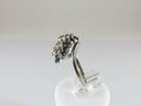 10K White Gold Sapphire & Diamond 2.4 Gram Cluster Ring Size 4.5 Hallmark CTR - Just Stuff I Sell