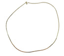 Mexico MC-47 14K Yellow Gold Serpentine Necklace 19 1/2" 1.5mm 4.2 Grams — Necklaces • 14K, Gold — front view