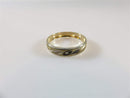 10K Gold Women's Etch & Brushed Yellow Gold Basic 4mm Wedding Band Size 6.75 - Just Stuff I Sell