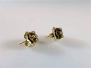 10K Diamond Stud Earrings with 14K Diamond Jacket Wraps - No Backs - Just Stuff I Sell