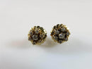 10K Diamond Stud Earrings with 14K Diamond Jacket Wraps - No Backs - Just Stuff I Sell
