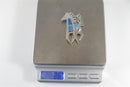 Navajo Artist Robert Vandever Wild Mustang Sterling Silver Brooch Pendant - Just Stuff I Sell
