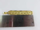 Egyptian Hieroglyph Cartouche Brittany 14K Solid Yellow Gold 2 1/4" 2.8 Grams - Just Stuff I Sell
