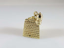 3D Castillo San Cristobal The Devils Sentry 14K Yellow Gold Travel Charm/Pendant - Just Stuff I Sell