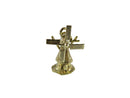 Windmill w/Movable Blade Hub 14K Yellow Gold 3D Travel Charm/Pendant — Charms & Pendants • 14K, Gold — front view