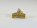 Italian Rialto Bridge 18K Yellow Gold 3D Travel Charm/Pendant product image for Just Stuff I Sell, clear front view, neutral background, original listing photo, optimized descriptive alt text, centered composition variant 4