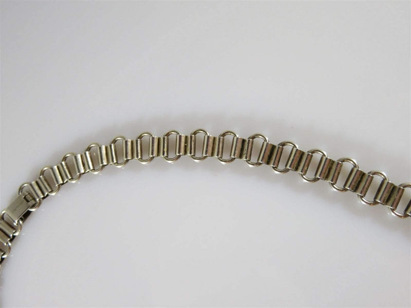 Nifty 27 gram 15 1/2" TL Sterling Silver Modern Book Chain Style Necklace - Just Stuff I Sell