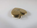 Victorian 10K Yellow Gold 4 gram Rough Cut Diamond Heart Pendant Charm - Just Stuff I Sell
