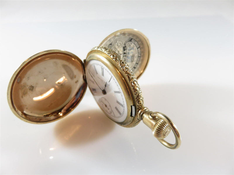New York Standard Watch Co Hercules Model Double Hunter Pocket Watch For Repair - Just Stuff I Sell