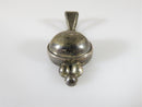 Vintage Mexico Pre-Eagle Sterling Silver Ball Pendant - Just Stuff I Sell