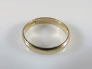 Antique 18K Yellow Gold Women's Wedding Band Size 4.75 Minimalist Wedding Band - Just Stuff I Sell