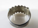 Zuni Sterling Silver Needlepoint Turquoise Ring Size 4.75 Signed G. ACQUE - Just Stuff I Sell