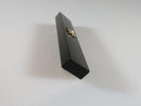 14K Gold Onyx Seed Pearl Mourning Brooch Bar Style 2 3/8" Long 9.7 grams - Just Stuff I Sell