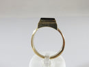 10K Yellow Gold Campbell University BA Class Ring Engraved Onyx 8.1 Gram Sz 8.25 - Just Stuff I Sell