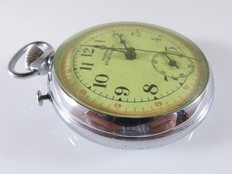 Sterling Watch Co Pastor Stop Watch & Pocket Watch Working Waterbury Conn. - Just Stuff I Sell