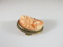 Victorian 18K Yellow Gold Deep Carved Angel Skin Coral Cameo Brooch - Just Stuff I Sell