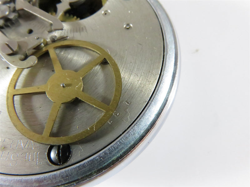 Sterling Watch Co Pastor Stop Watch & Pocket Watch Working Waterbury Conn. - Just Stuff I Sell