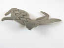 Vintage Stamped Sterling Silver Navajo Style Figural Rabbit Pin Unsigned - Just Stuff I Sell
