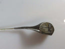 Antique Extra Long 8 5/8" Golf Driver Golfer Swing Sterling Silver Hat Pin - Just Stuff I Sell