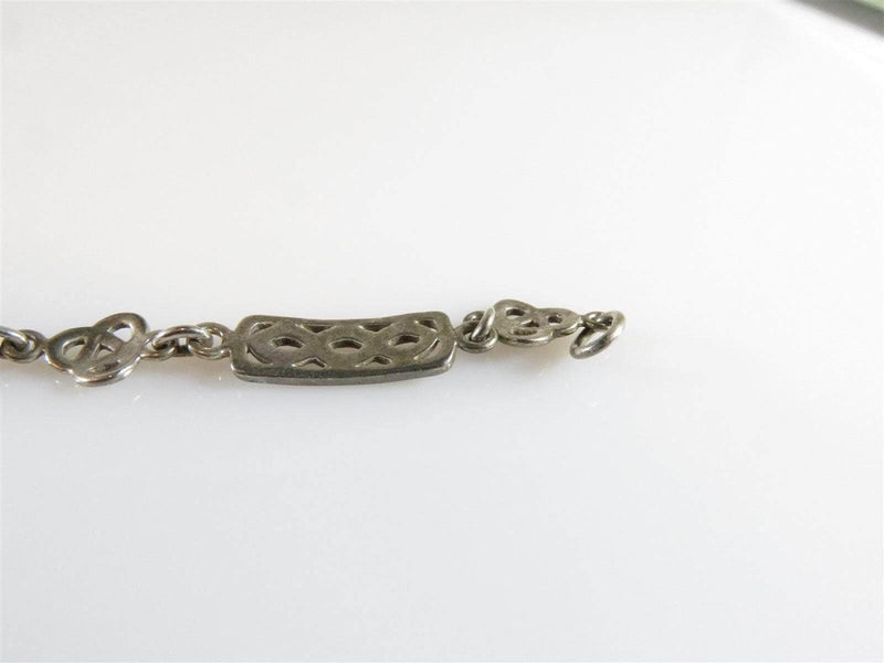 Cute Sterling Silver Irish Celtic Infinity Link Bracelet 6.2 Grams 7.25" TL - Just Stuff I Sell