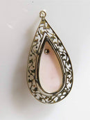 10K Victorian Filigree Carved Cameo with Old Cut Diamond Accent For Repair - Just Stuff I Sell