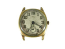 Antique Running Cyma Tacy Radium Dial Trench Style Watch 14K GF Star Watch Case - Just Stuff I Sell