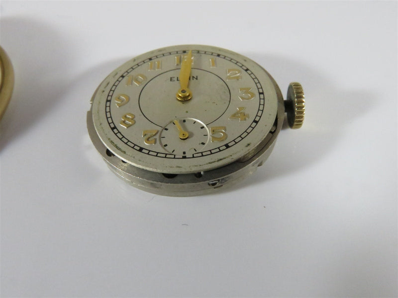 Super Scarce 1941 Elgin Money Clip Watch 15J 554 for Repair & Restoration - Just Stuff I Sell
