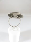 Cool Biker Road Rash Ring Turquoise Sterling Silver For Repair Size 9.75 Pinky - Just Stuff I Sell