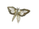 Fabulous Vintage Artisan Sterling Silver Butterfly Brooch Scarf Pin Mexico - Just Stuff I Sell
