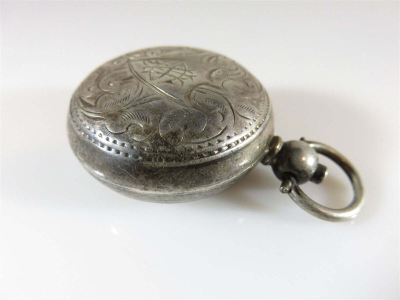 Antique Sterling Silver English Sovereign Case 1906 Joseph Gloster - Just Stuff I Sell