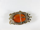 Women's Gold Filled Victorian Era Cameo Pendant, Brooch, Pendant Watch Brooch - Just Stuff I Sell