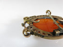 Women's Gold Filled Victorian Era Cameo Pendant, Brooch, Pendant Watch Brooch - Just Stuff I Sell