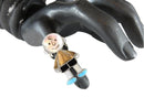 Charlie Brown Ring - Circa 1960's Zuni Inlaid MOP, Turquoise, Onyx Charlie Brown - Just Stuff I Sell