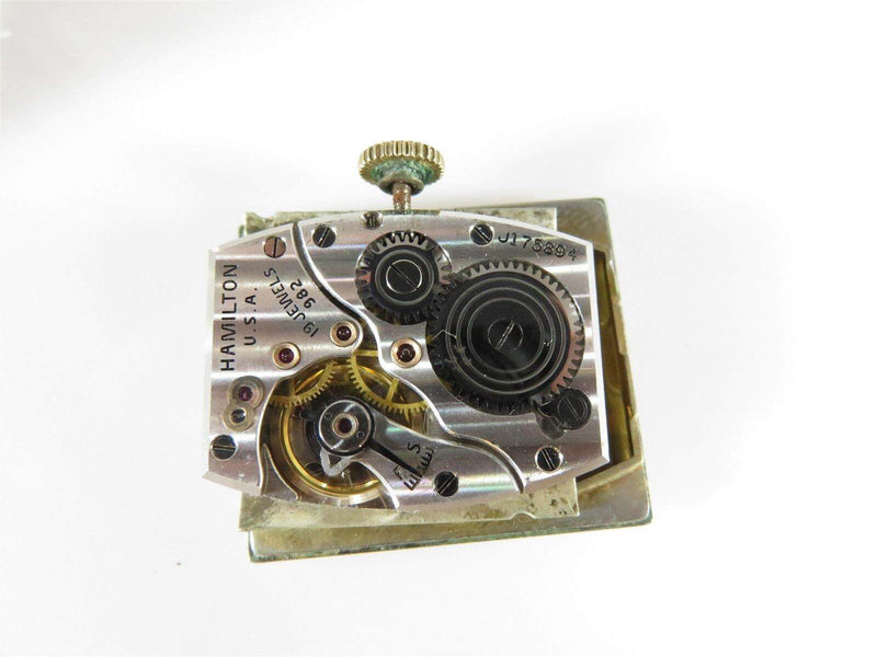 Circa 1941 Hamilton 19 Jewel Grade 982 Wrist Watch in Original Watch Case - Just Stuff I Sell