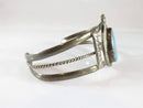 Antique Navajo Style 1925 Sterling Silver Turquoise Fred Harvey Era Cuff - Just Stuff I Sell