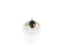 Antique Victorian Cabochon Bloodstone 10K Gold Children's Ring Size 2 1/2 — Clearance Items • 10K, Gold — front view