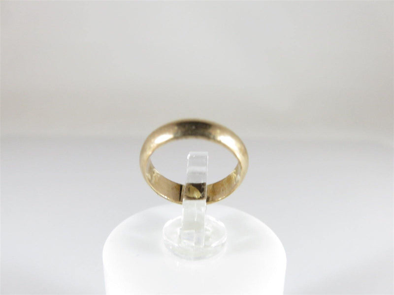 Tiny Antique 10K Gold Children's Ring Approx Size 1/2 Tapered 3.13mm Band - Just Stuff I Sell