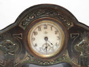 Antique Egyptian Themed Waterbury Clock Co Benedict Mfg Co Desk Clock - Just Stuff I Sell