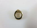 Designer EMA 10K 2.2mm Bale Round 20 Diamond Slide Pendant Yellow Gold - Just Stuff I Sell