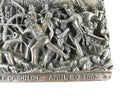 The Battle of Shiloh April 6-7 1862 Sterling Relief Plaque by Henryk Winograd - Just Stuff I Sell