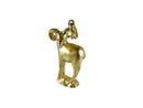 18K Yellow Gold 3D Aries Ram Charm/Pendant Brushed Gold Solid 7.1 Gram 18K Gold - Just Stuff I Sell