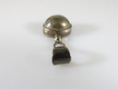 Vintage Mexico Pre-Eagle Sterling Silver Ball Pendant - Just Stuff I Sell