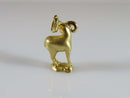 18K Yellow Gold 3D Aries Ram Charm/Pendant Brushed Gold Solid 7.1 Gram 18K Gold - Just Stuff I Sell